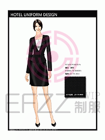 前臺(tái)服務(wù)生制服設(shè)計(jì)效果圖486