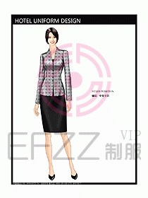 酒店中餐領(lǐng)班制服設(shè)計圖099