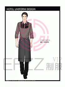 酒店西餐服務(wù)生制服設(shè)計(jì)圖759