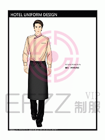 酒店西餐服務(wù)生制服設(shè)計圖770