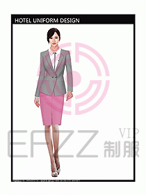 女時尚秋冬職業(yè)裝設(shè)計圖638