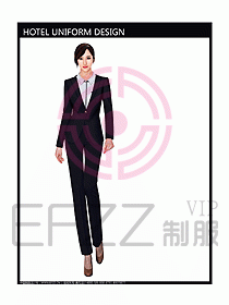 女時尚秋冬職業(yè)裝設計圖644