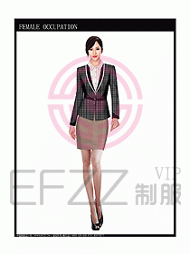 女時尚秋冬職業(yè)裝設(shè)計圖662