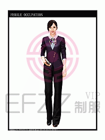 女時尚秋冬職業(yè)裝設計圖664