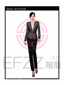 女時尚秋冬職業(yè)裝設(shè)計圖668