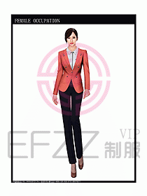 女時尚秋冬職業(yè)裝設(shè)計(jì)圖674