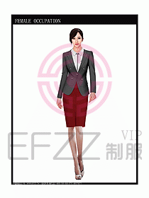 女時(shí)尚秋冬職業(yè)裝設(shè)計(jì)圖680