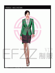 女時(shí)尚秋冬職業(yè)裝設(shè)計(jì)圖685