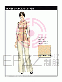 酒店客房服務(wù)員制服設(shè)計321