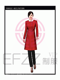 女職業(yè)裝大衣設計圖059