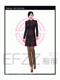 女職業(yè)裝大衣設(shè)計圖064