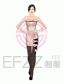 夜總會(huì)KTV包房公主服裝401