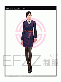 商城營業(yè)員服裝設(shè)計(jì)圖964