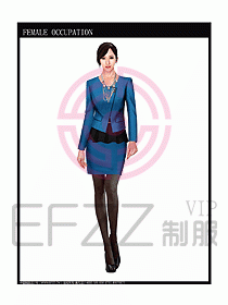 商城營(yíng)業(yè)員服裝設(shè)計(jì)圖982