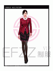 商城營業(yè)員服裝設計圖995