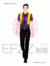 KTV男女服務(wù)員制服設(shè)計圖236