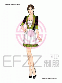 KTV男女服務(wù)員制服設(shè)計(jì)圖251