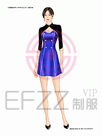 KTV男女服務(wù)員制服設(shè)計圖267