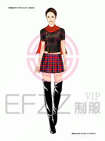 KTV男女服務(wù)員制服設(shè)計(jì)圖273