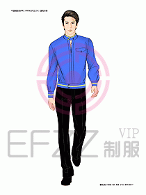 KTV男女服務(wù)員制服設(shè)計圖300