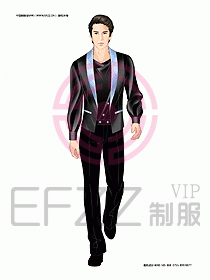 KTV男女服務(wù)員制服設(shè)計(jì)圖302