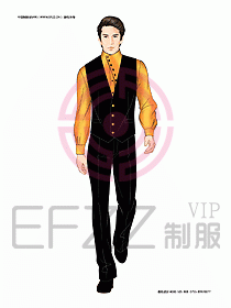 KTV男女服務員制服設計圖308