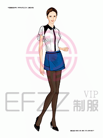 KTV男女服務(wù)員制服設(shè)計(jì)圖305