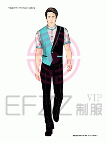 KTV男女服務(wù)員制服設(shè)計(jì)圖320