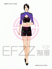 KTV男女服務(wù)員制服設(shè)計(jì)圖317