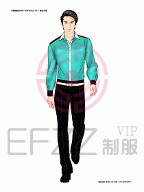 KTV男女服務(wù)員制服設(shè)計(jì)圖330