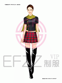 KTV男女服務(wù)員制服設(shè)計(jì)圖335