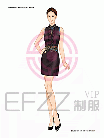 KTV男女服務(wù)員制服設(shè)計(jì)圖343