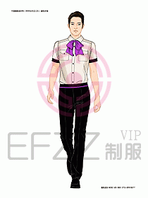 KTV男女服務(wù)員制服設(shè)計(jì)圖352