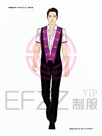 KTV男女服務(wù)員制服設(shè)計(jì)圖376