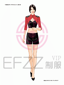 KTV男女服務(wù)員制服設(shè)計(jì)圖379