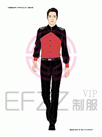 KTV男女服務(wù)員制服設(shè)計圖380