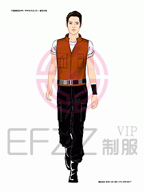 KTV男女服務(wù)員制服設(shè)計(jì)圖387