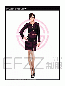 時尚職業(yè)女西服設(shè)計圖710