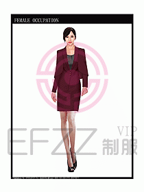 時(shí)尚職業(yè)女西服設(shè)計(jì)圖714