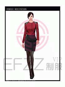 時尚職業(yè)女西服設計圖727