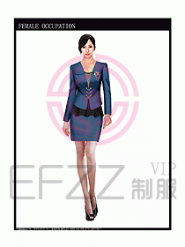 時(shí)尚職業(yè)女西服設(shè)計(jì)圖757