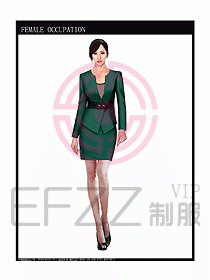 時(shí)尚職業(yè)女西服設(shè)計(jì)圖759