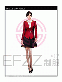 時(shí)尚職業(yè)女西服設(shè)計(jì)圖761