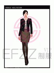 時(shí)尚職業(yè)女西服設(shè)計(jì)圖774