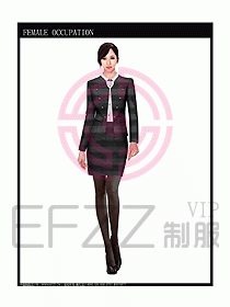 時尚職業(yè)女西服設(shè)計圖780