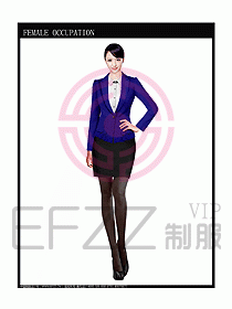 時(shí)尚職業(yè)女西服設(shè)計(jì)圖781