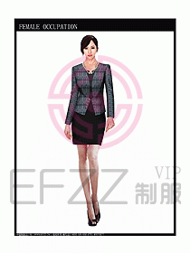 時尚職業(yè)女西服設計圖792