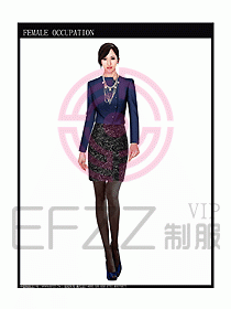 時(shí)尚職業(yè)女西服設(shè)計(jì)圖815
