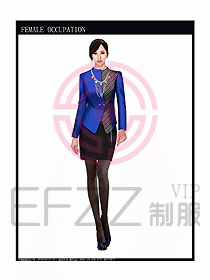 時尚職業(yè)女西服設(shè)計圖829