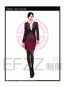時尚職業(yè)女西服設計圖824